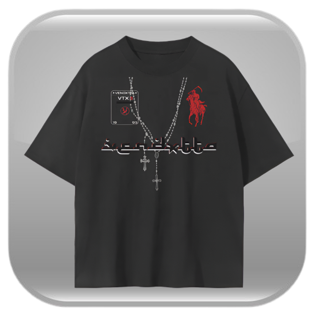 Rosary T-Shirt - Black