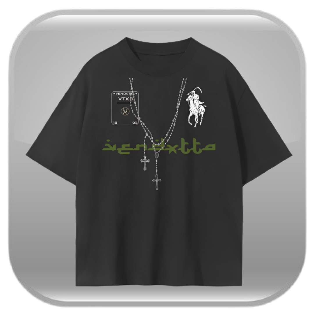 Rosary T-Shirt - Black