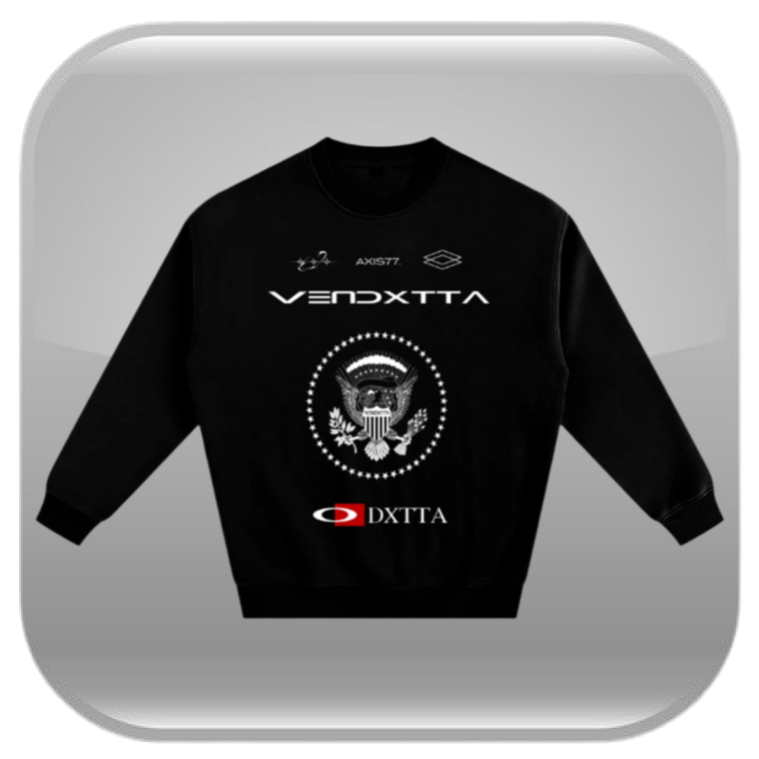 Presi Crewneck - Black