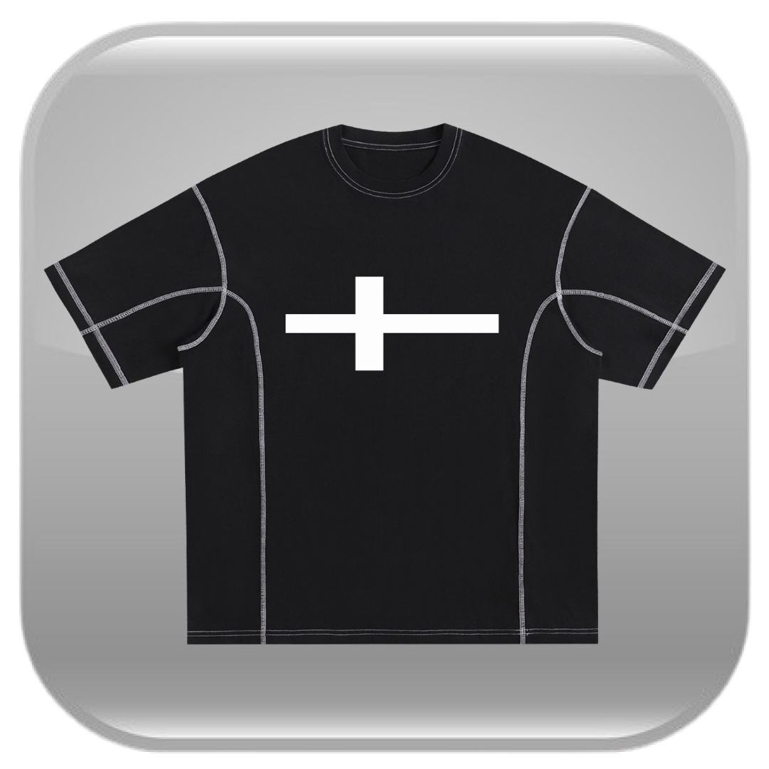 Null Point T-Shirt - Black
