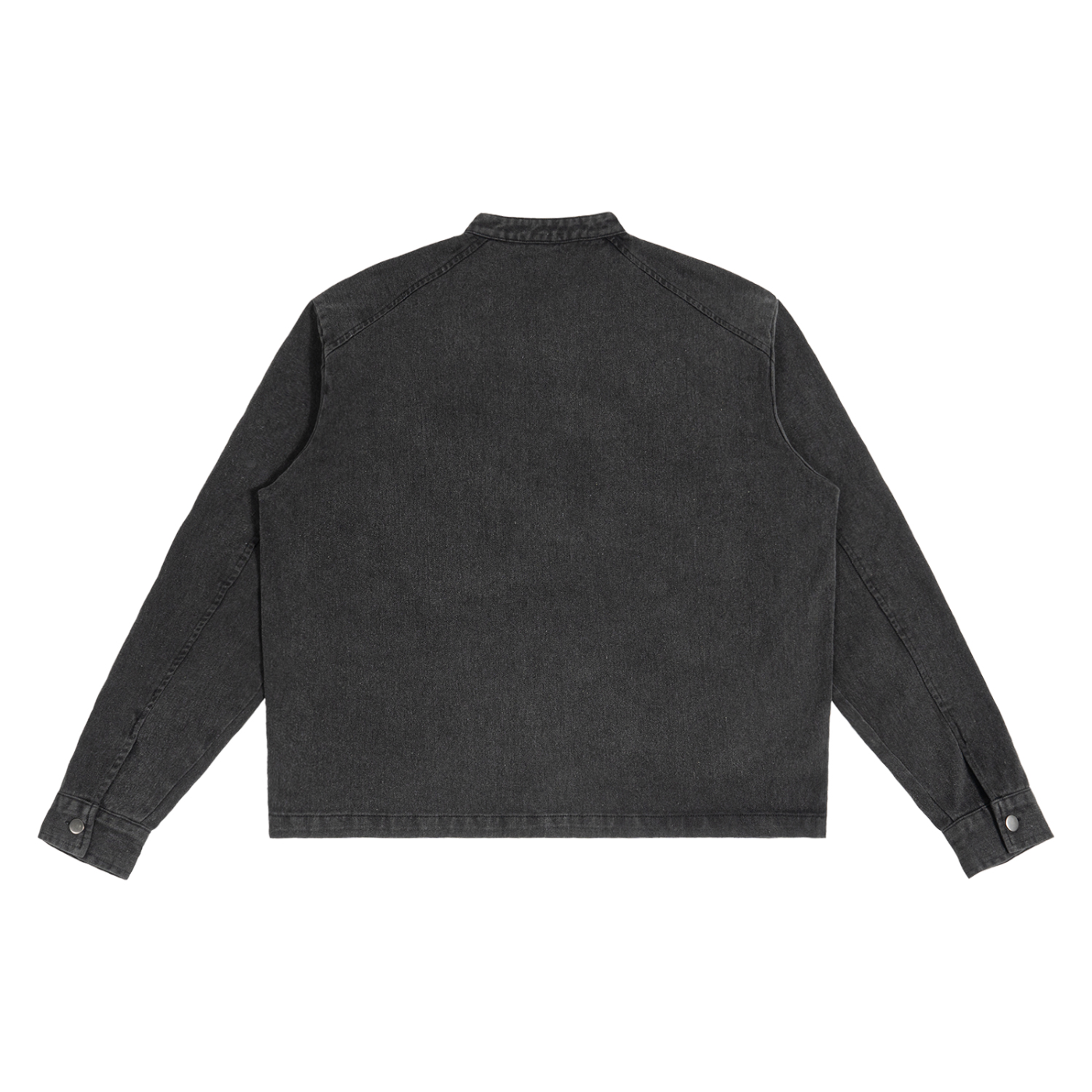 Denim Moto Jacket - Washed Black