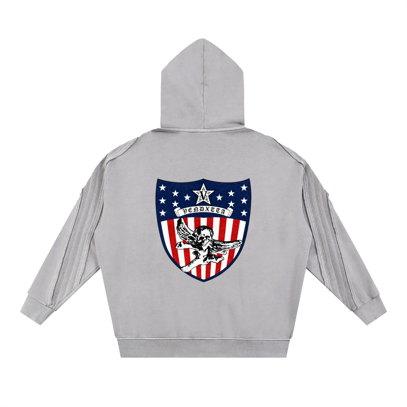 Saintless Zip - Faded Grey
