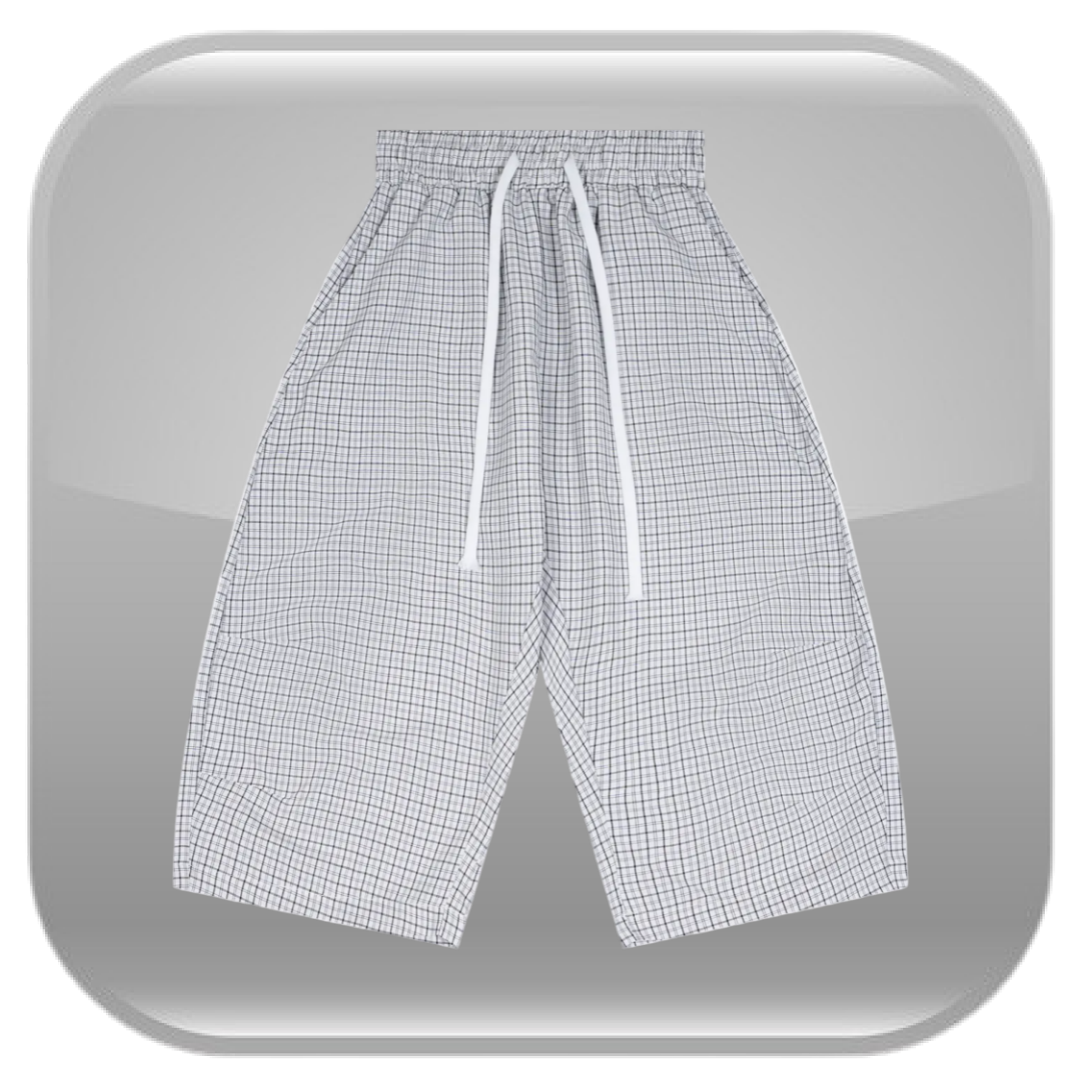 Gridlock Lounge Capris - Ash