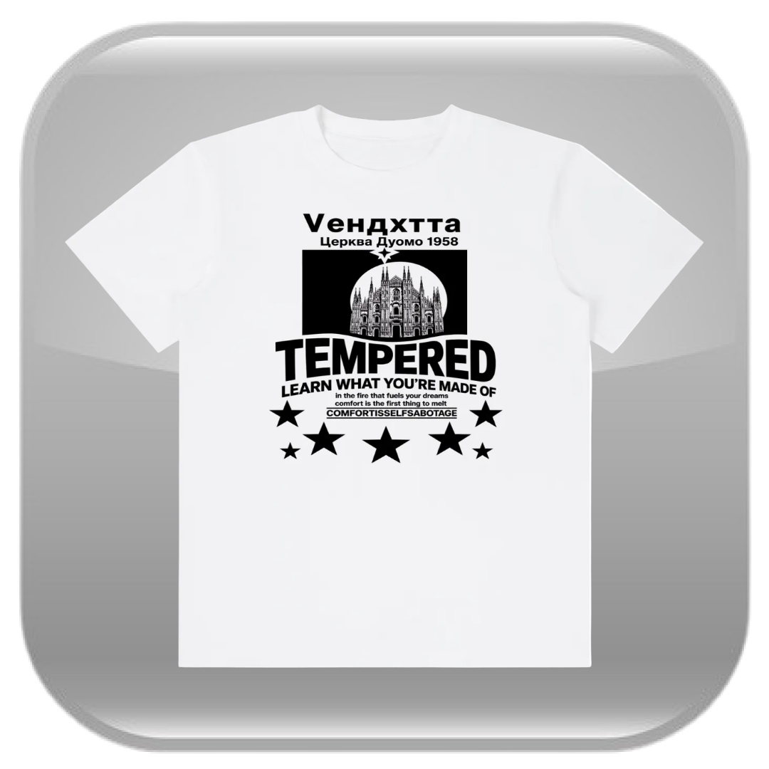 Tempered T-Shirt - White