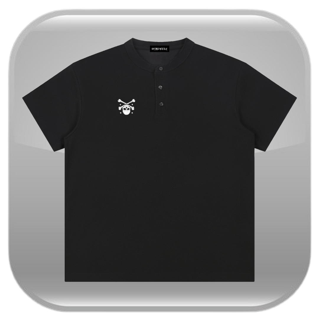 Silent Core Henley - Black