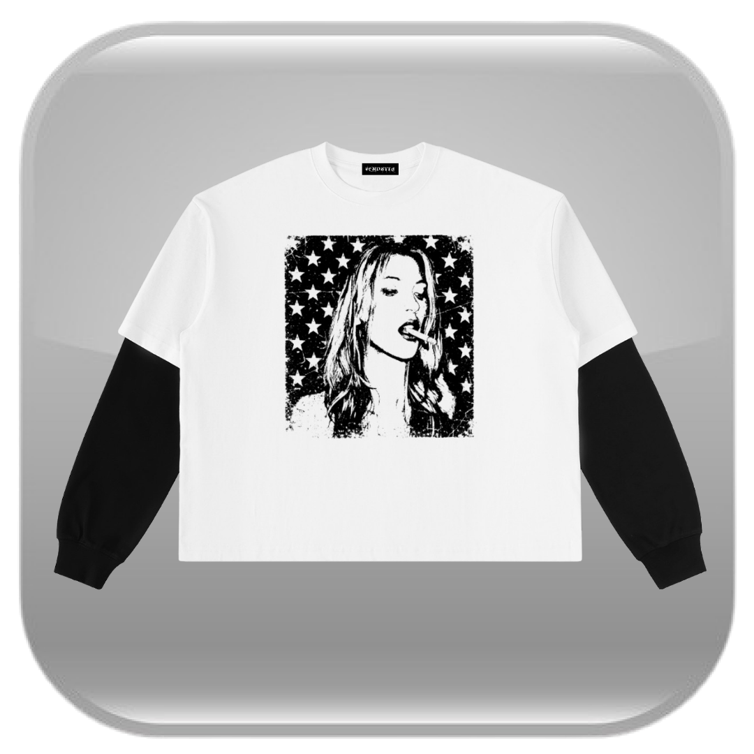 Ms. Moss Layered Long Sleeve - Multi