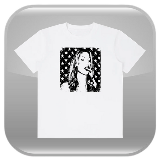 Ms. Moss T-Shirt - White