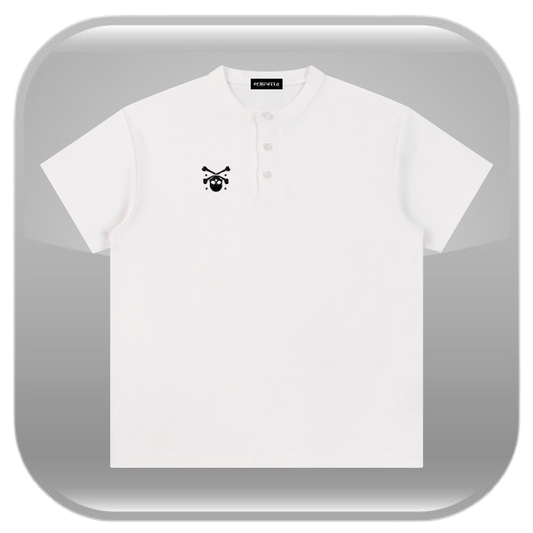 Silent Core Henley - White