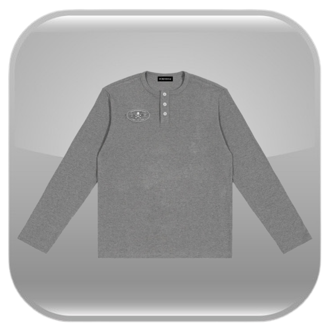 Riot Thermal Henley - Grey