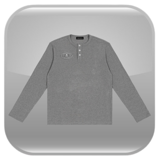 Riot Thermal Henley - Grey