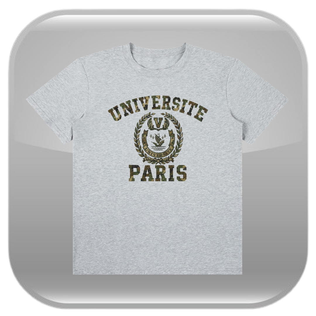 Paris T-Shirt - Grey