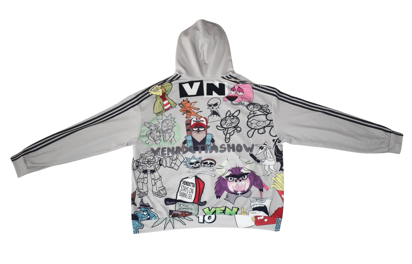 Vendxtta Network Hoodie - Carbon Grey