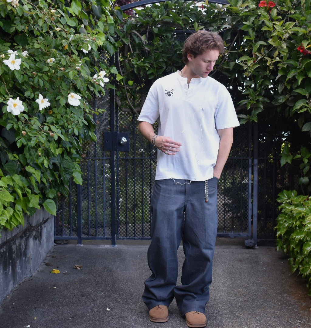 Silent Core Henley - White