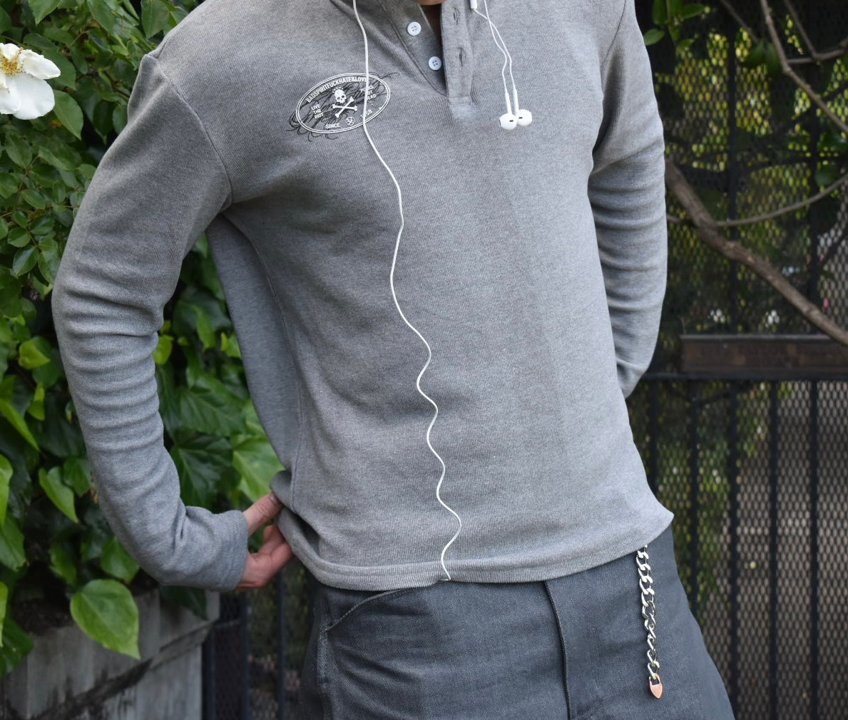 Riot Thermal Henley - Grey