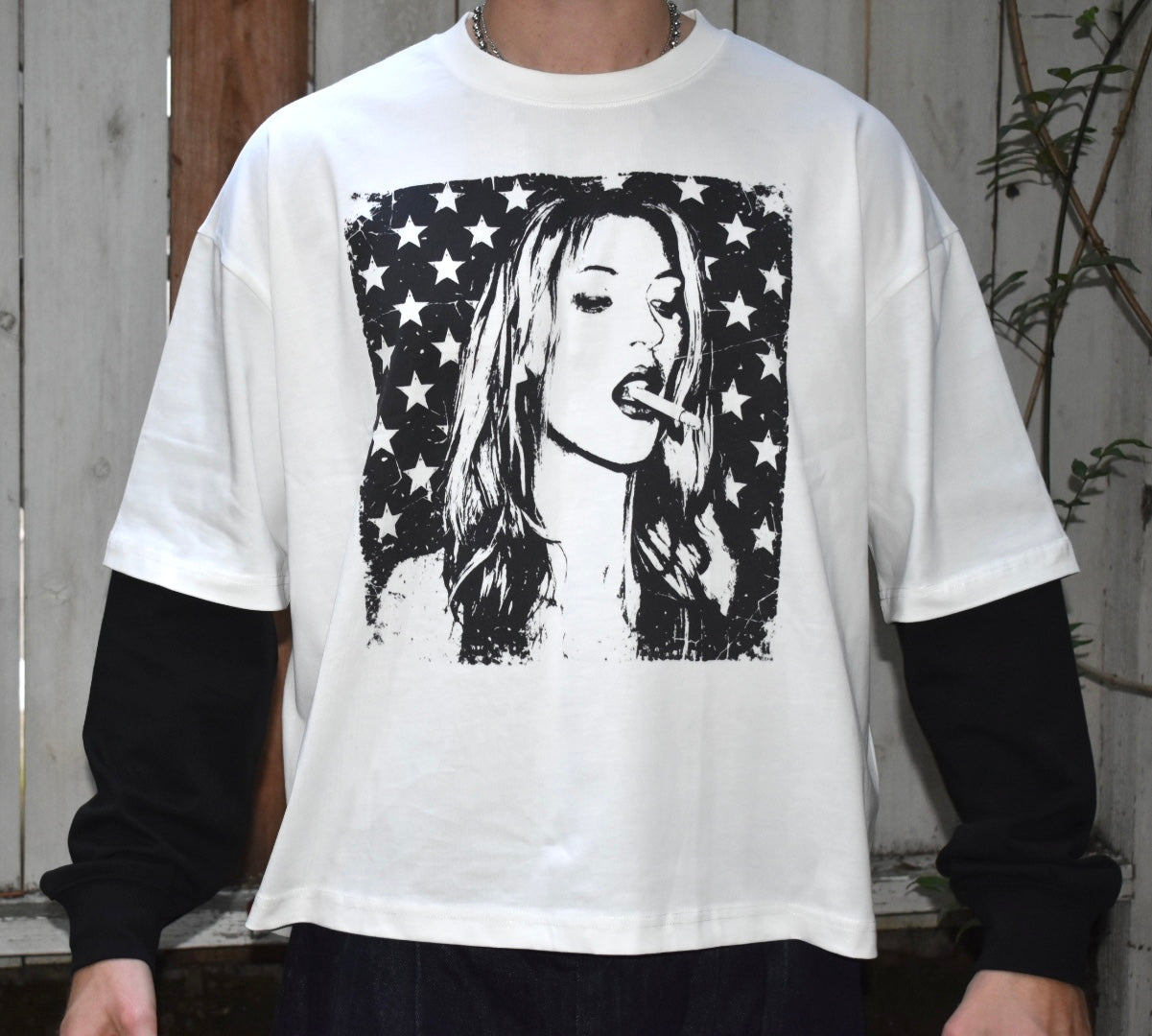 Ms. Moss Layered Long Sleeve - Multi