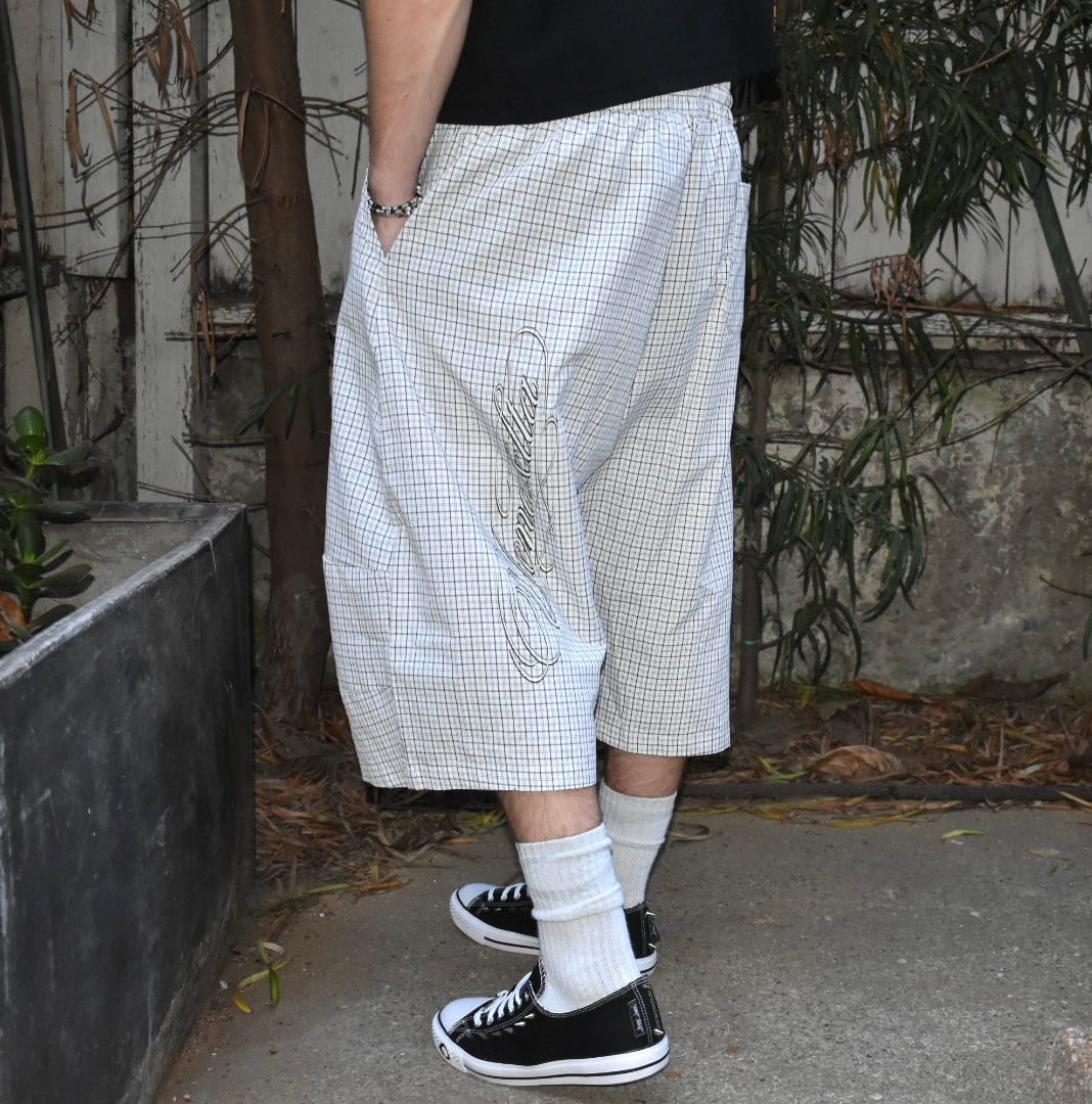 Gridlock Lounge Capris - Ash