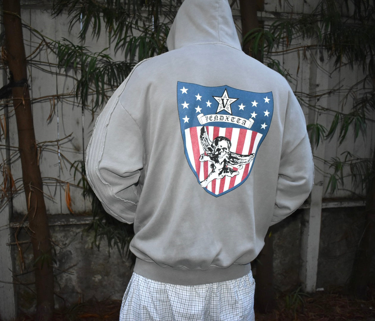 Saintless Zip - Faded Grey