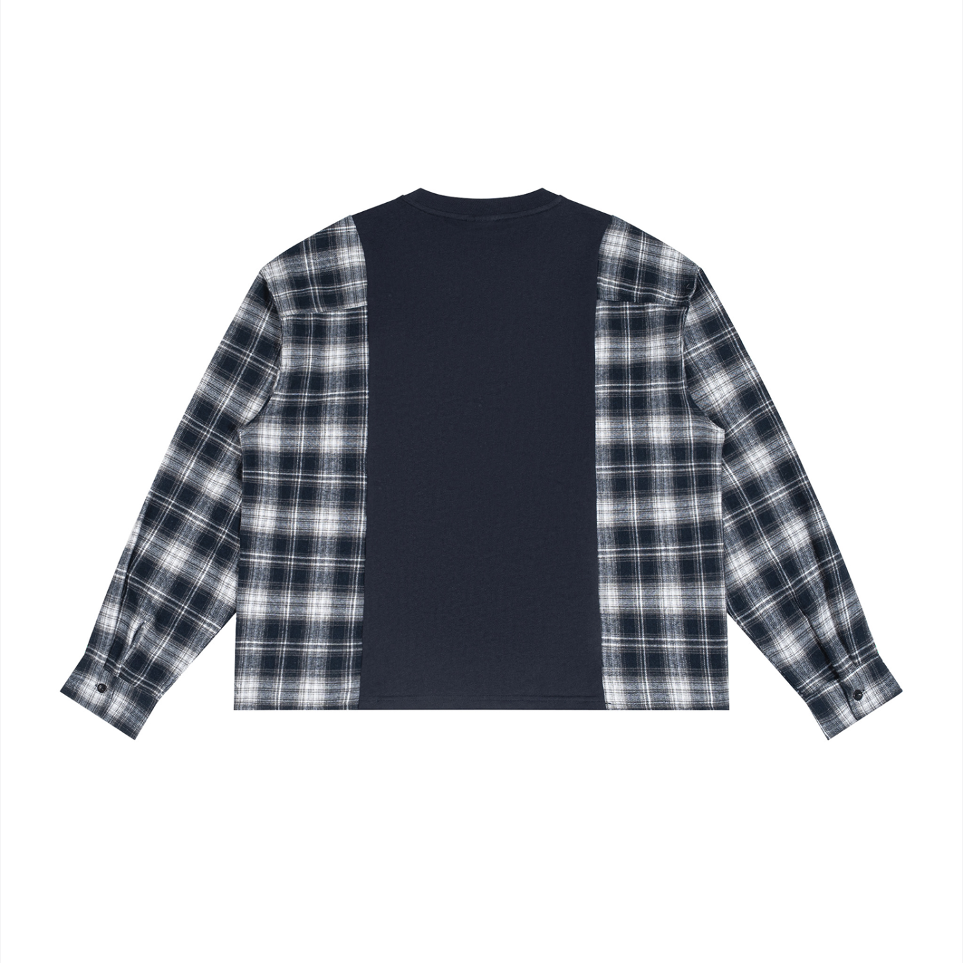 Deadstar Flannel Long Sleeve - Navy