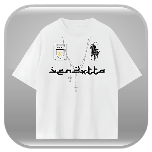 Rosary T-Shirt - White