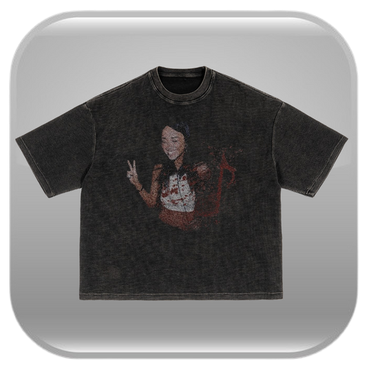 Mixtape Muse T-Shirt - Washed Black