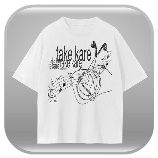 Take Kare T-Shirt - White