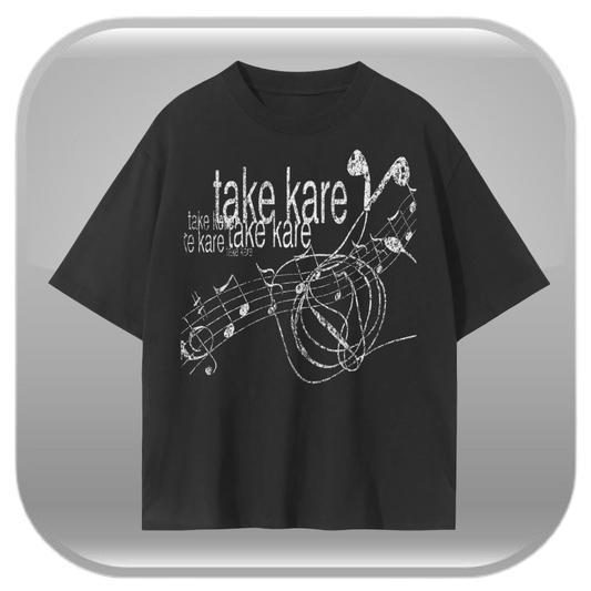 Take Kare T-Shirt - Black
