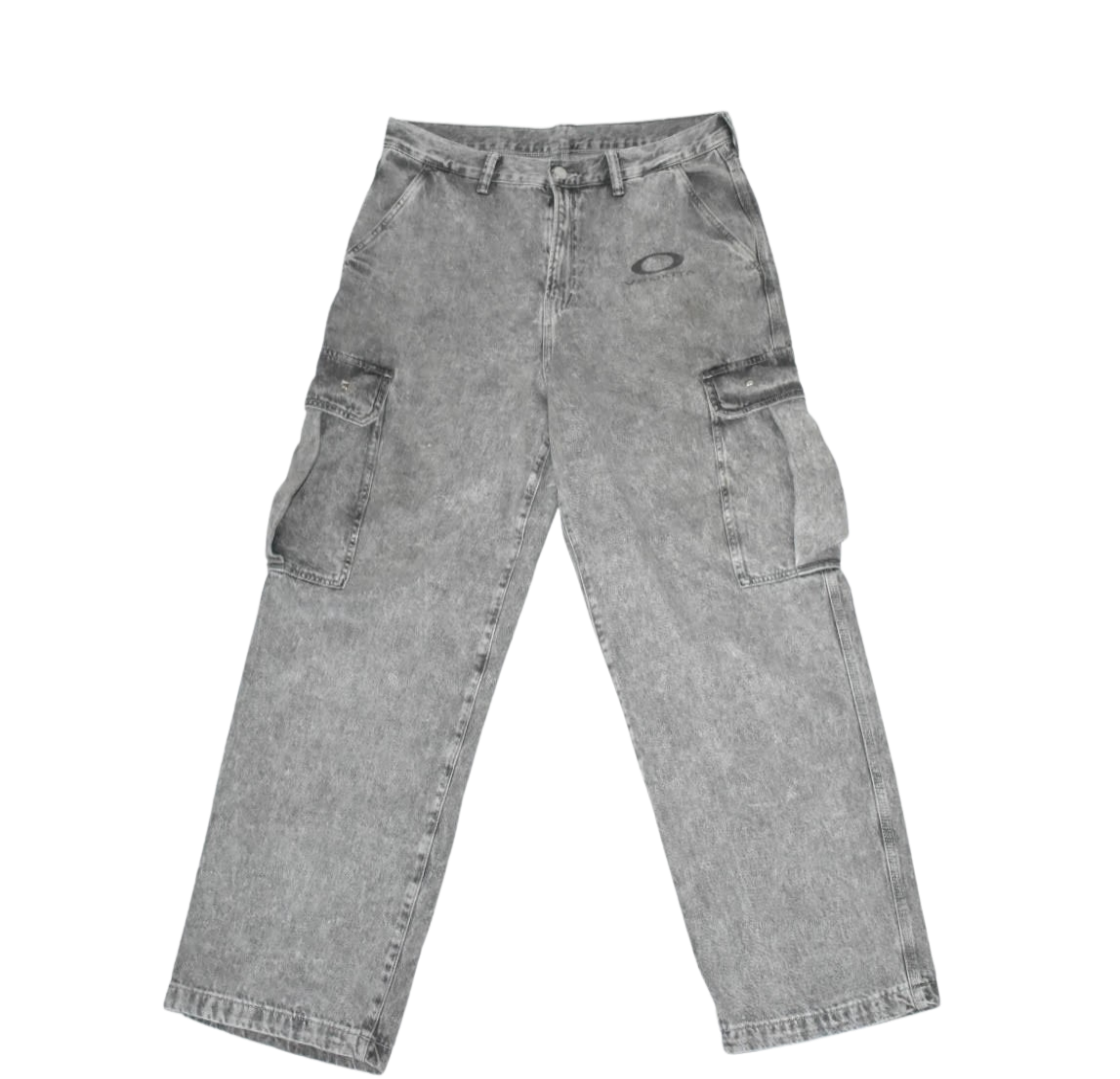 Darkwave Oversized Cargos - Cement